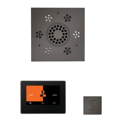 ThermaSol Steam Shower Kit - The Wellness Steam Package with 7" ThermaTouch - WSTP7S-AB