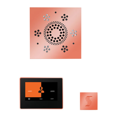 ThermaSol Steam Shower Kit - The Wellness Steam Package with 7" ThermaTouch - WSTP7S-AB