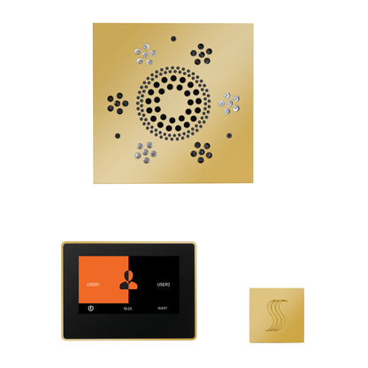ThermaSol Steam Shower Kit - The Wellness Steam Package with 7" ThermaTouch - WSTP7S-AB