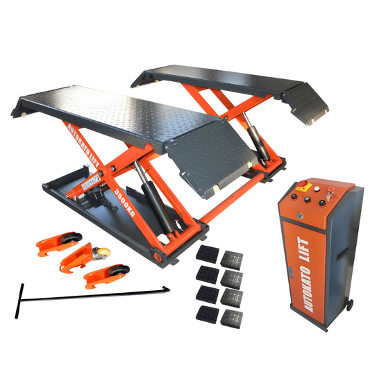 Katool KT-X85 8000lb Mid Rise Scissor Lift - Electric Lock - X85-110