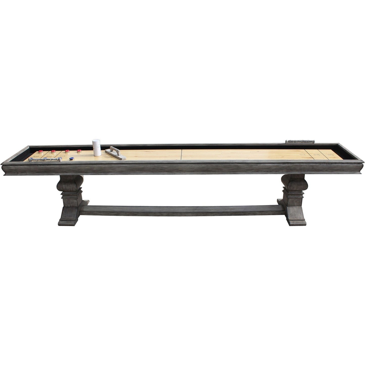 Hathaway Montecito Driftwood 12ft Shuffleboard Table - BG5025