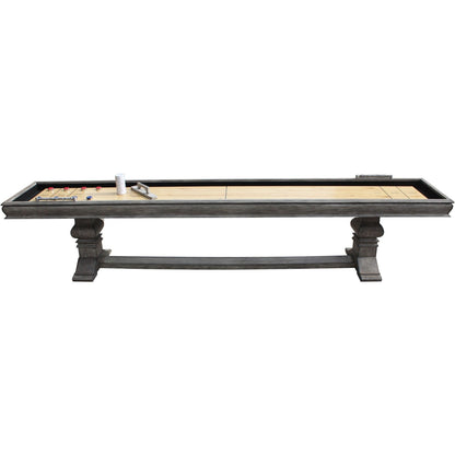 Hathaway Montecito Driftwood 12ft Shuffleboard Table - BG5025