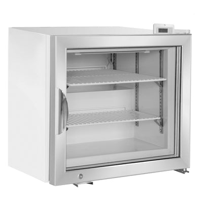 Maxx Cold Merchandiser Freezer, Countertop, 22.4"W,  2.1 cu. ft. Storage Capacity, in White - MXM1-2FHC