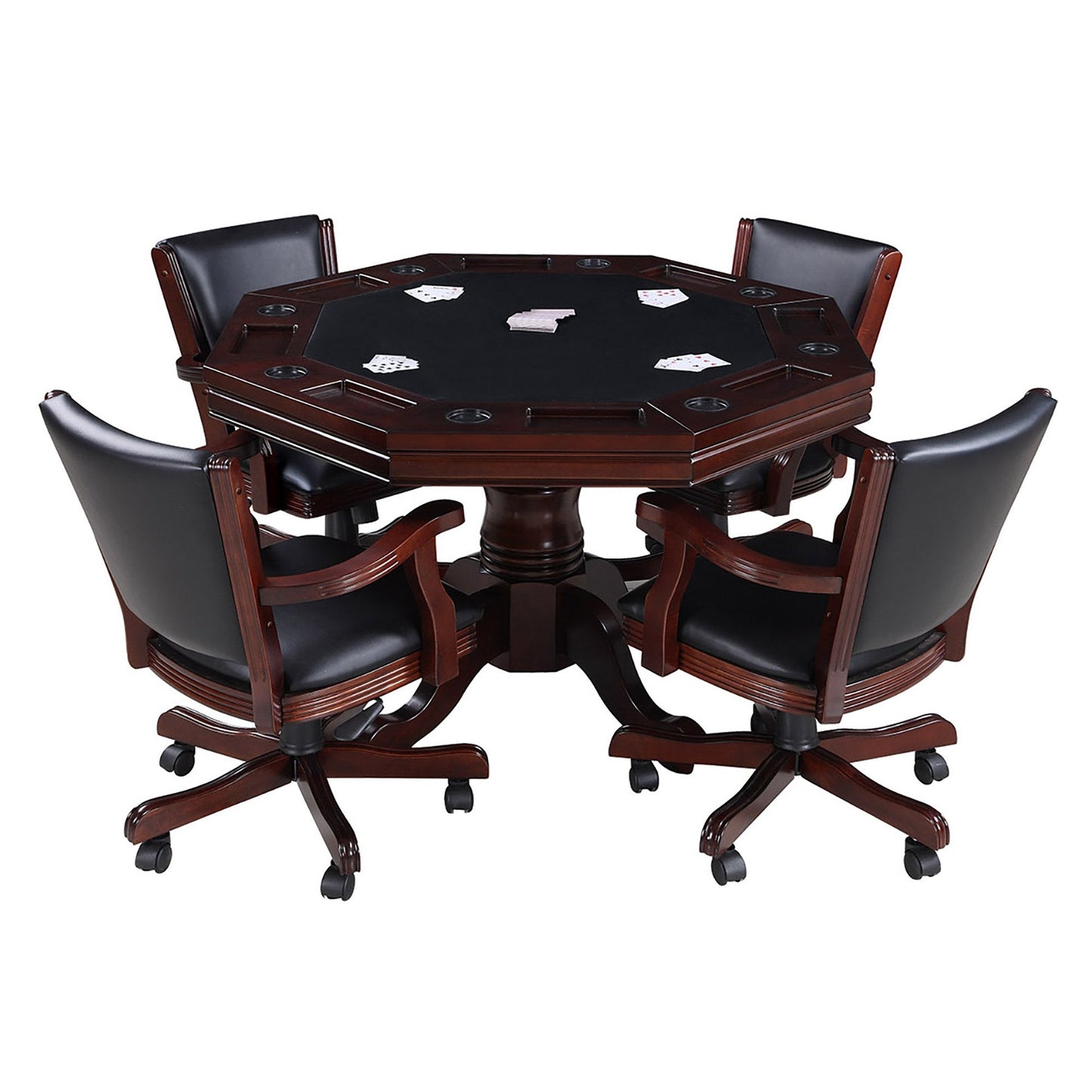 Hathaway Kingston Walnut 3 in 1 Table&nbsp - BG2366