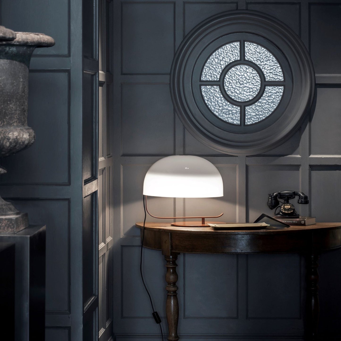 Oluce Zanuso Table Lamp - OL-ZANUSO-275-WH