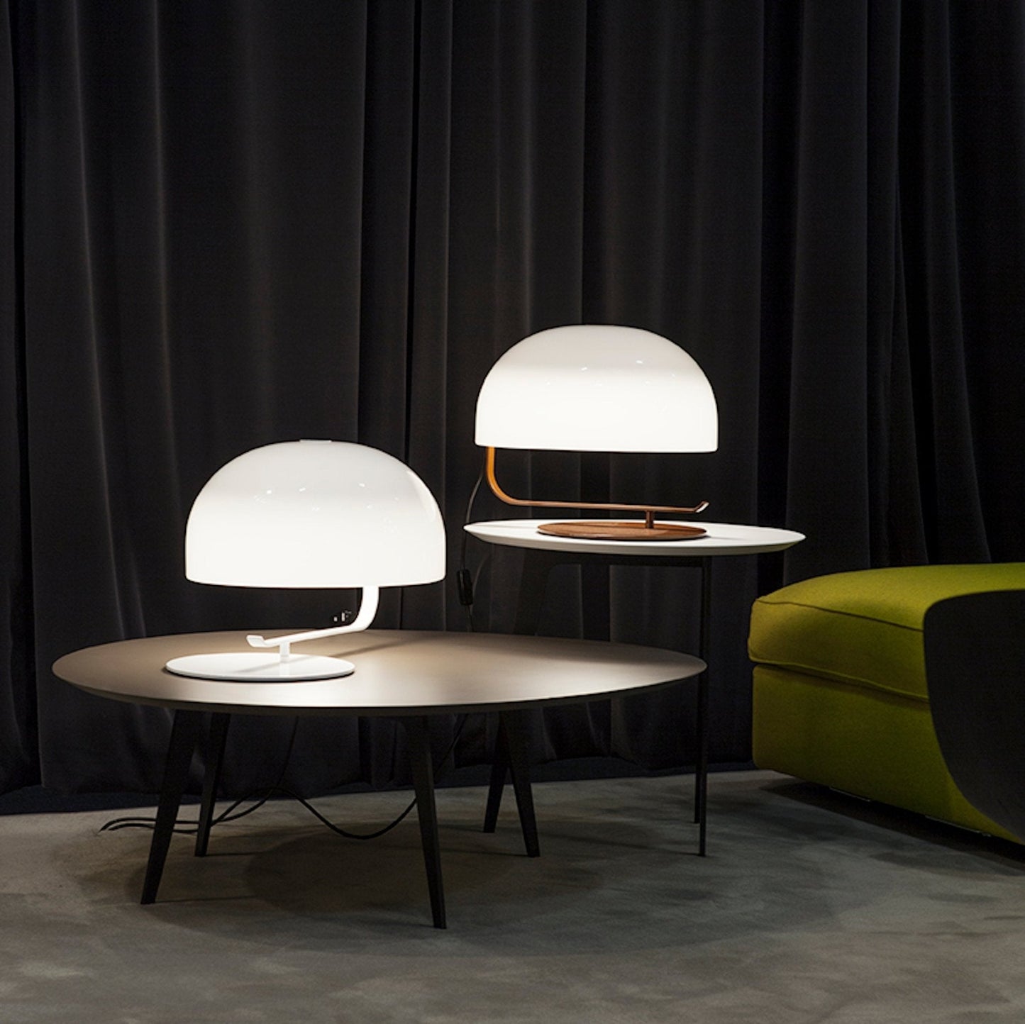 Oluce Zanuso Table Lamp - OL-ZANUSO-275-WH