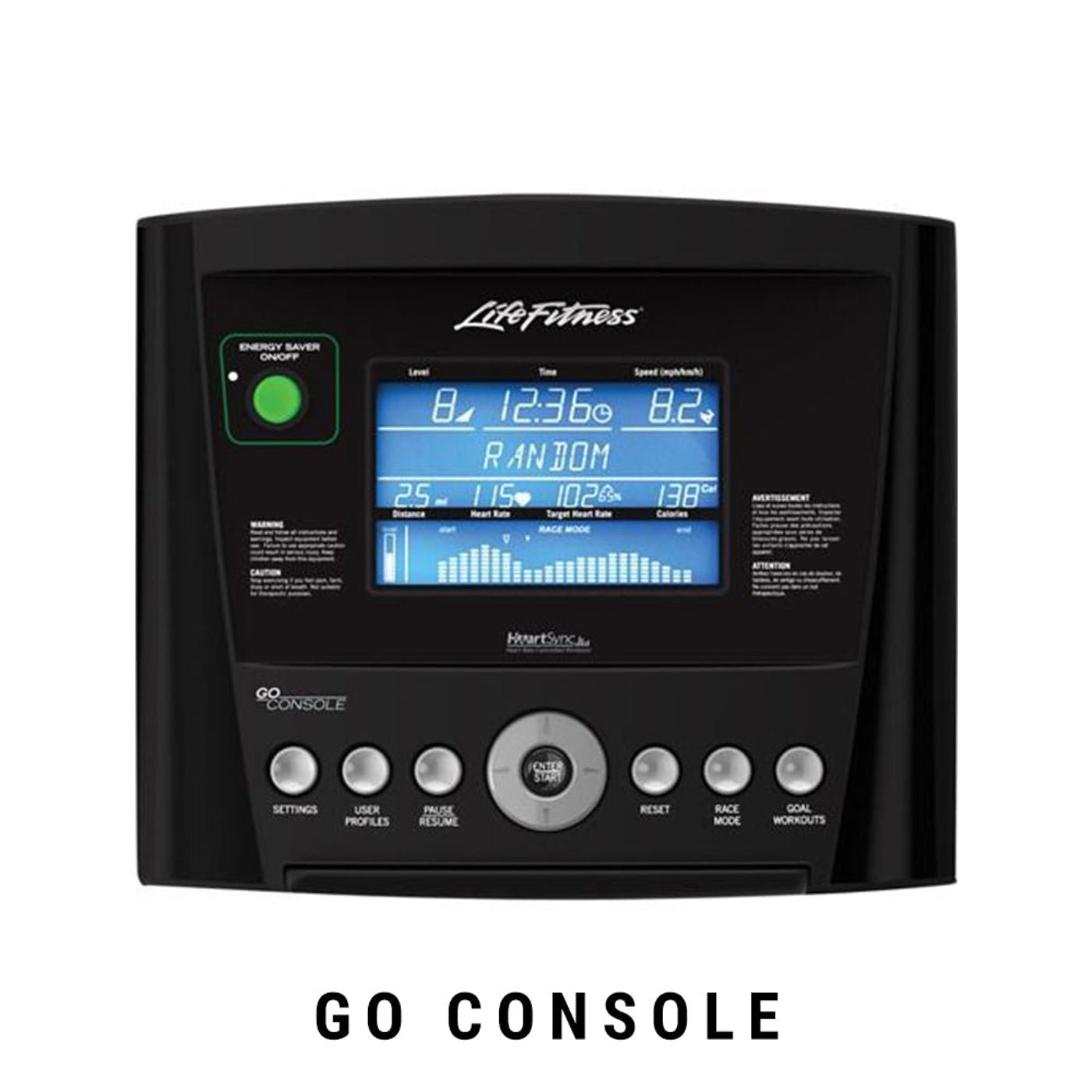 Life Fitness F3 Folding Treadmill - F3-XX00-0103-HCTTrack2.0 - Image 5