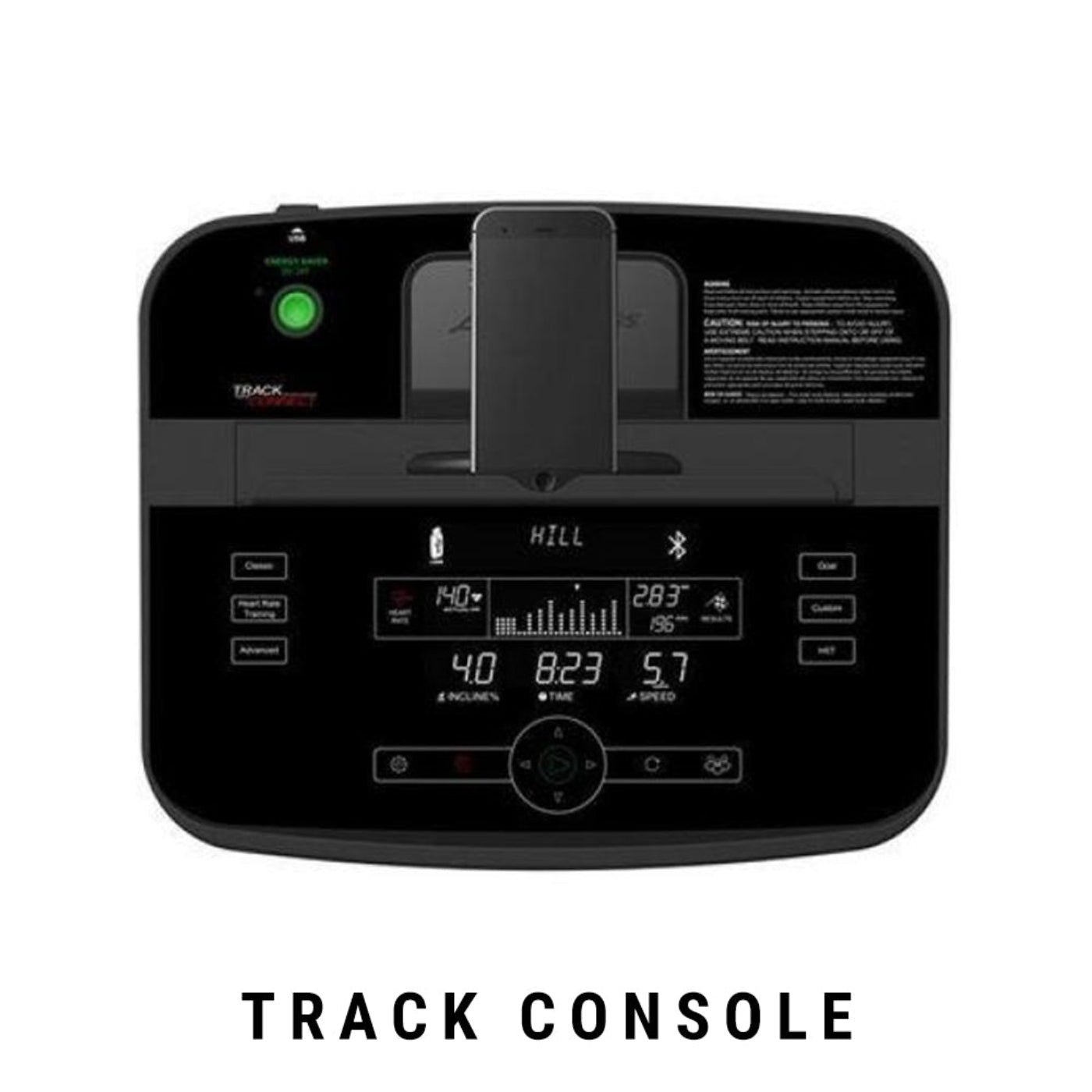 Life Fitness F3 Folding Treadmill - F3-XX00-0103-HCTTrack2.0 - Image 6